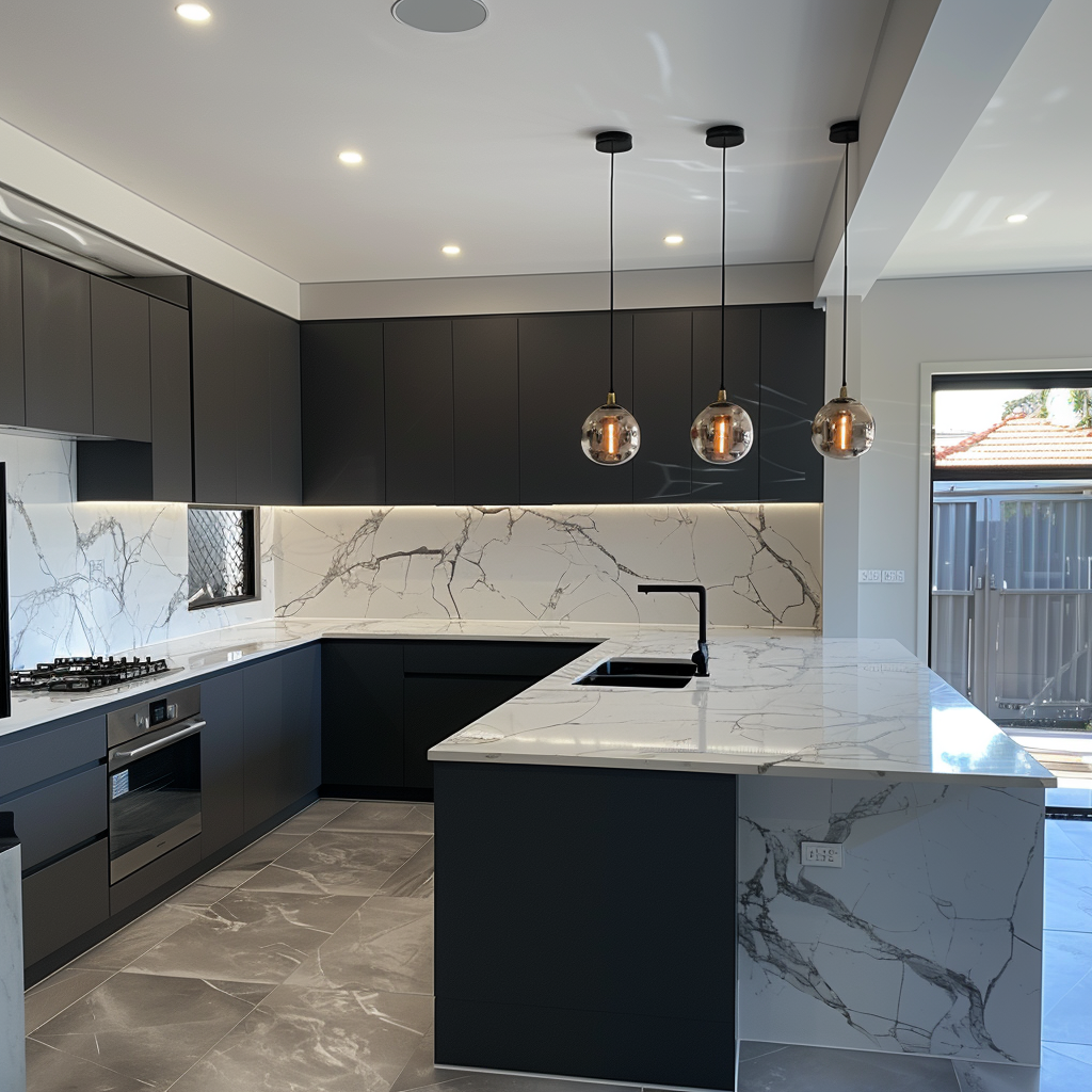 Plumbing professionals install modern kitchen fixtures with care in Woollahra homes.